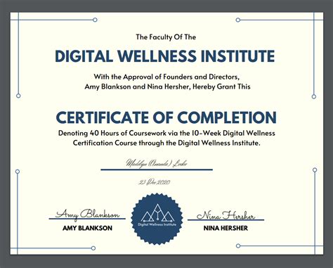 wellness certifications programs.